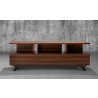Furnitech Tango 75" Contemporary Media Console In A Rich Cognac Finish Over Brazilian Cherry - front