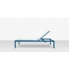 Source Furniture Fusion Aluminum Sling Armless Chaise Lounge 9