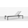 Source Furniture Fusion Aluminum Sling Armless Chaise Lounge 5