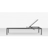 Source Furniture Fusion Aluminum Sling Armless Chaise Lounge 7