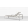 Source Furniture Fusion Aluminum Sling Chaise Lounge with Arms 8