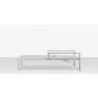 Source Furniture Fusion Aluminum Sling Chaise Lounge with Arms 12 - Source Furniture Fusion Aluminum Sling Chaise Lounge with Arms 12