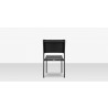 Source Furniture Fusion Aluminum Stackable Dining Side Chair  2