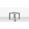 Source Outdoor Furniture Fusion Aluminum 18'' Wide Square End Table 2