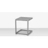 Source Furniture Fusion Aluminum 16'' Wide Square Side Table 9 - Source Furniture Fusion Aluminum 16'' Wide Square Side Table 9