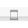Source Furniture Fusion Aluminum 16'' Wide Square Side Table 8 - Source Furniture Fusion Aluminum 16'' Wide Square Side Table 8