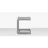 Source Furniture Fusion Aluminum 16'' Wide Square Side Table 6 - Source Furniture Fusion Aluminum 16'' Wide Square Side Table 6