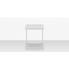 Source Furniture Fusion Aluminum 16'' Wide Square Side Table 3