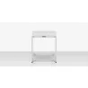 Source Furniture Fusion Aluminum 16'' Wide Square Side Table 5 - Source Furniture Fusion Aluminum 16'' Wide Square Side Table 5