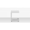 Source Furniture Fusion Aluminum 16'' Wide Square Side Table 7