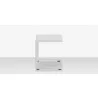 Source Furniture Fusion Aluminum 16'' Wide Square Side Table 7 - Source Furniture Fusion Aluminum 16'' Wide Square Side Table 7