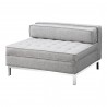 Moe's Home Collection Covella Storage Ottoman - Front Side Angle