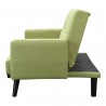Moe's Home Collection Candidate Sofa Bed - Green - Side