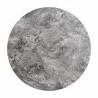 Sunpan Shelburne Bar Table Marble Look - Grey - Top Angle - Sunpan Shelburne Bar Table Marble Look - Grey - Top Angle