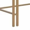 Sunpan Lizette Desk - Base Closeup Angle - Sunpan Lizette Desk - Base Closeup Angle