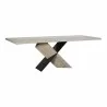 Moe's Home Collection Instinct Dining Table - Front Side Angle - Moe's Home Collection Instinct Dining Table - Front Side Angle