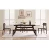 Greenington Caramelized Currant Long Bench in Black Walnut - Lifestyle 2 - Greenington Caramelized Currant Long Bench in Black Walnut - Lifestyle 2