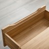 Greenington Currant Six Drawer Double Dresser In Caramelized - Top Angled Drawer
