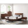 Greenington Currant Six Drawer Double Dresser In Oiled Walnut - Lifestyle