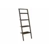 Greenington Currant Leaning Bookshelf in Black Walnut -  Angled View - Greenington Currant Leaning Bookshelf in Black Walnut -  Angled View
