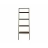 Greenington Currant Leaning Bookshelf in Black Walnut -  Front - Greenington Currant Leaning Bookshelf in Black Walnut -  Front