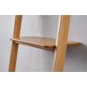 Greenington Currant Leaning Bookshelf in Caramelized -  Frame Close-up - Greenington Currant Leaning Bookshelf in Caramelized -  Frame Close-up