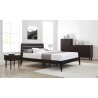 Sienna Eastern King Bed - Mocha