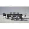 Bellini Home and Garden Waldorf 9pc Dining Set with Tribeca with Ceramic Glass Table Top - Bellini Home and Garden Waldorf 9pc Dining Set with Tribeca with Ceramic Glass Table Top