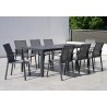 Bellini Home and Garden Waldorf 9pc Dining Set with Tribeca with Ceramic Glass Table Top 001