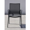 Bellini Home and Garden Waldorf 7pc Dining Set In Dark Grey Lava Frame Finish 003