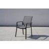 Bellini Home and Garden Waldorf 7pc Dining Set In Dark Grey Lava Frame Finish 05