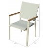 Bellini Home and Garden Terraza 7pc Dining Set with Tribeca with Ceramic Glass Table Top Chair