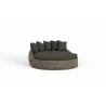Havana Ottoman in Spectrum Carbon w/ Self Welt - Front Side Angle - Havana Ottoman in Spectrum Carbon w/ Self Welt - Front Side Angle