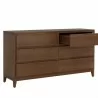 Sunpan Dimico Dresser - Front Side Opened Angle - Sunpan Dimico Dresser - Front Side Opened Angle