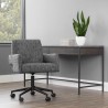 Sunpan Perry Office Chair - Nash Zebra - Lifestyle