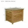 Anderson Teak Camrose Storage Box 31" dimension - Anderson Teak Camrose Storage Box 31" dimension