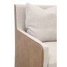 Essentials for Living Harmony Armchair with Casters - Seat Closeup Angle