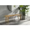 Greenington Azara Bench in Caramelized - Lifestyle Angled View - Greenington Azara Bench in Caramelized - Lifestyle Angled View