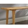 Greenington Azara Bench in Caramelized - Side CEdge