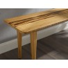 Greenington Azara Bench in Caramelized - Edge Close-Up