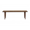 Greenington Azara Bench in Sable - Front View