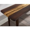 Greenington Azara Bench in Sable - Bench Edge