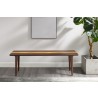 Greenington Azara Bench in Sable - Bench Front