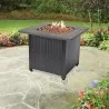 Mr. Bar-B-Q Endless Summer® LP Gas Outdoor Fire Pit with 30-in Resin Tile Mantel - Mr. Bar-B-Q Endless Summer® LP Gas Outdoor Fire Pit with 30-in Resin Tile Mantel
