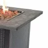 Mr. Bar-B-Q Endless Summer® LP Gas Outdoor Fire Pit with 30-in Resin Tile Mantel - Mr. Bar-B-Q Endless Summer® LP Gas Outdoor Fire Pit with 30-in Resin Tile Mantel