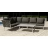 Source Furniture Aria 43" Rectangular Aluminum Frame Coffee Table 1 - Source Furniture Aria 43" Rectangular Aluminum Frame Coffee Table 1