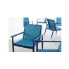 Source Outdoor Furniture Danish Aluminum Sling Strap Lounge Chair 4 - Source Outdoor Furniture Danish Aluminum Sling Strap Lounge Chair 4