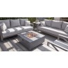 Source Furniture Elements Concrete Fire Pit (Square) Set