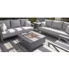 Source Furniture Elements Concrete Fire Pit (Square) Set - Source Furniture Elements Concrete Fire Pit (Square) Set