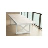 Source Furniture Contemporary Square X Style Dining Table Base 